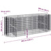Strat înălțat gabion, 300x100x100 cm, fier galvanizat - WALTI WALTI