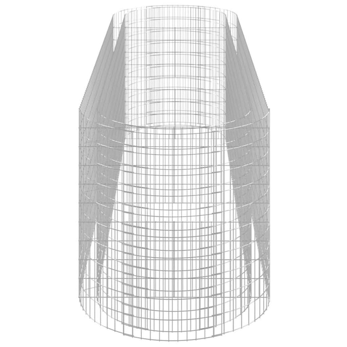 Strat înălțat gabion, 400x100x100 cm, fier galvanizat - WALTI WALTI