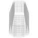 Strat înălțat gabion, 500x100x100 cm, fier galvanizat - WALTI WALTI