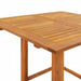 Masa de bistro, 75x75x110 cm, lemn masiv de acacia - WALTI WALTI