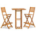 Set de bar de exterior, 3 piese, lemn masiv de acacia - WALTI WALTI