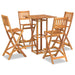 Set de bar de exterior, 5 piese, lemn masiv de acacia - WALTI WALTI