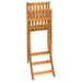 Set de bar de exterior, 5 piese, lemn masiv de acacia - WALTI WALTI