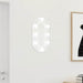 Oglindă ovală cu lumini LED, 40x20, cm, sticlă - WALTI WALTI