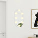 Oglindă cu lumini LED, 60x30 cm, sticlă, oval - WALTI WALTI