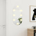 Oglindă ovală cu lumini LED, 80x40, cm sticlă - WALTI WALTI