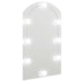 Oglindă cu lumini LED, arcadă, 70x40 cm, sticlă - WALTI WALTI