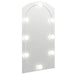 Oglindă cu lumini LED, arcadă, 90x45 cm, sticlă - WALTI WALTI