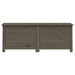 Cutie de perne de exterior antracit 150x50x56cm lemn masiv brad - WALTI WALTI