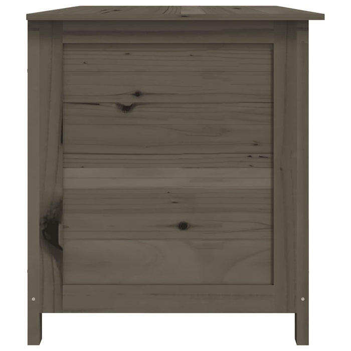 Cutie de perne de exterior antracit 150x50x56cm lemn masiv brad - WALTI WALTI