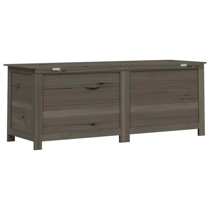 Cutie de perne de exterior antracit 150x50x56cm lemn masiv brad - WALTI WALTI