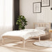 Cadru de pat mic single, 75x190 cm, lemn masiv - WALTI WALTI