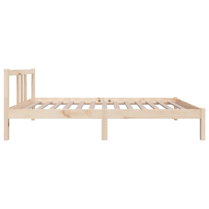 Cadru de pat single, 90x190 cm, lemn masiv - WALTI WALTI