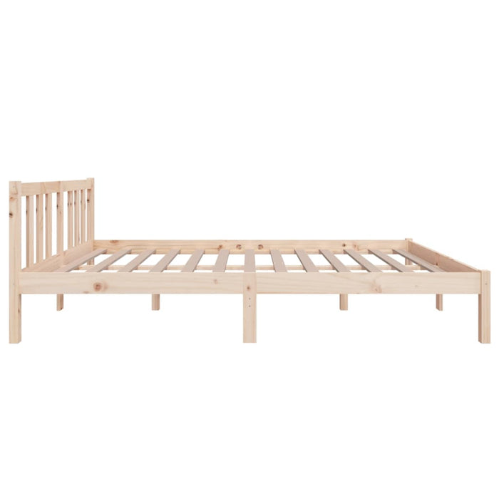 Cadru de pat fără saltea, 120x200 cm, lemn masiv - WALTI WALTI
