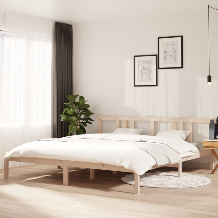 Cadru de pat Super King, 180x200 cm, lemn masiv WALTI