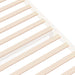 Cadru de pat mic single, alb, 75x190 cm, lemn masiv - WALTI WALTI