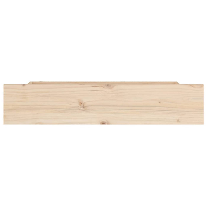 Sertare pentru pat, 4 buc., lemn masiv de pin WALTI