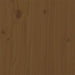Cadru de pat mic single, maro miere, 75x190 cm, lemn masiv - WALTI WALTI