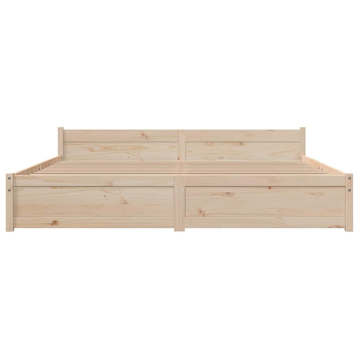 Cadru de pat Super King, 180x200 cm, lemn masiv WALTI