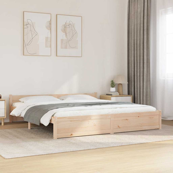 Cadru de pat Super King, 180x200 cm, lemn masiv WALTI
