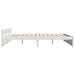 Cadru de pat Super King, alb, 180x200 cm, lemn masiv - WALTI WALTI