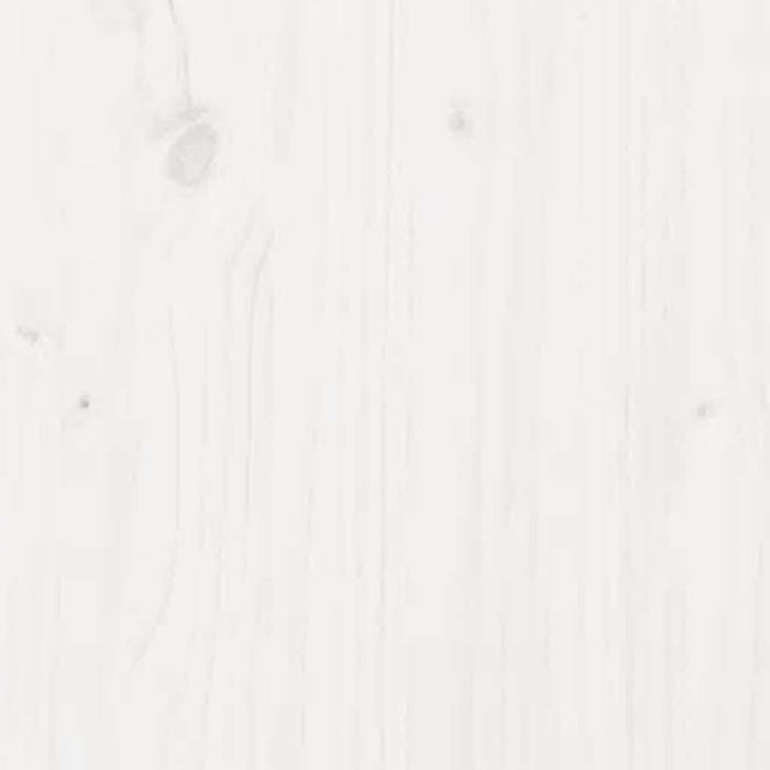 Cadru de pat Super King, alb, 180x200 cm, lemn masiv - WALTI WALTI