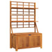 Cutie de depozitare cu spalier, 99x50x160 cm, lemn masiv acacia - WALTI WALTI