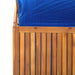 Cutie de depozitare cu spalier, 99x50x160 cm, lemn masiv acacia - WALTI WALTI