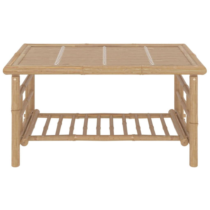 Set mobilier de grădină cu perne gri închis, 2 piese, bambus - WALTI WALTI