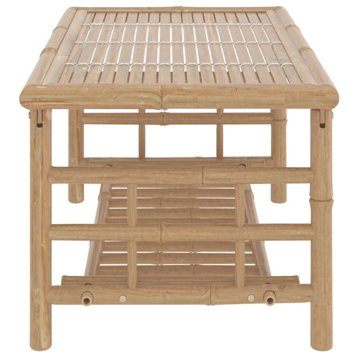 Set mobilier de grădină cu perne gri închis, 2 piese, bambus - WALTI WALTI