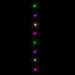 Instalație cu 150 LED-uri, multicolor pastel, 15 m, PVC - WALTI WALTI