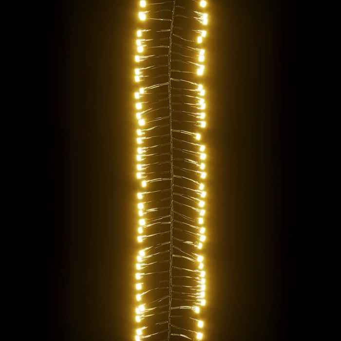 Instalație tip cluster cu 400 LED-uri, alb cald, PVC WALTI