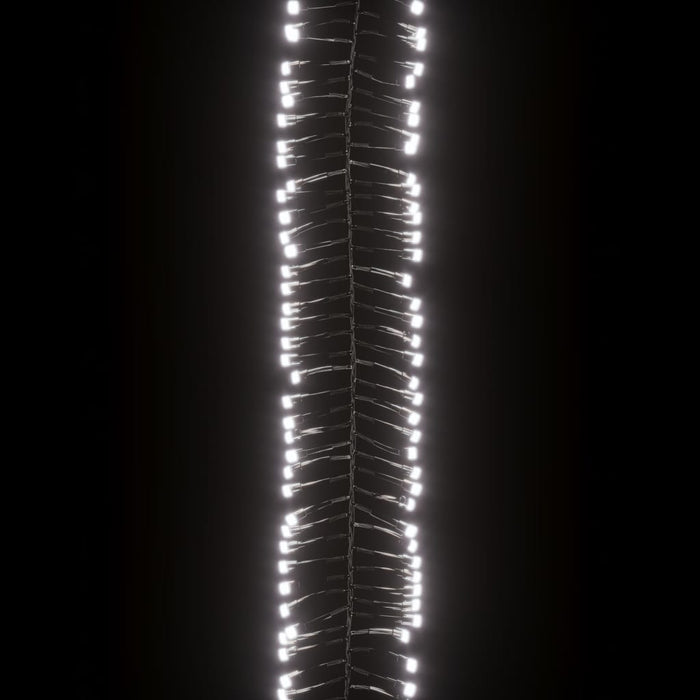 Instalație tip cluster cu 1000 LED-uri, alb rece, PVC WALTI