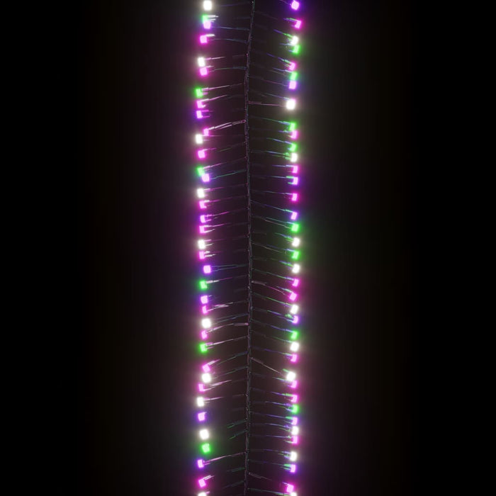 Instalație cluster, 2000 LED-uri, multicolor pastel, 17 m, PVC - WALTI WALTI