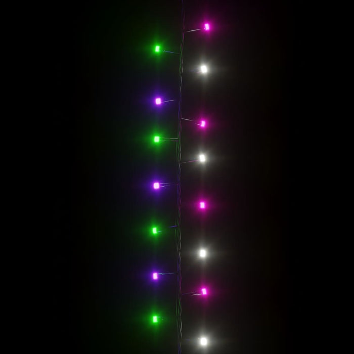 Instalație compactă cu 400 LED-uri, pastel multicolor, 13 m PVC - WALTI WALTI