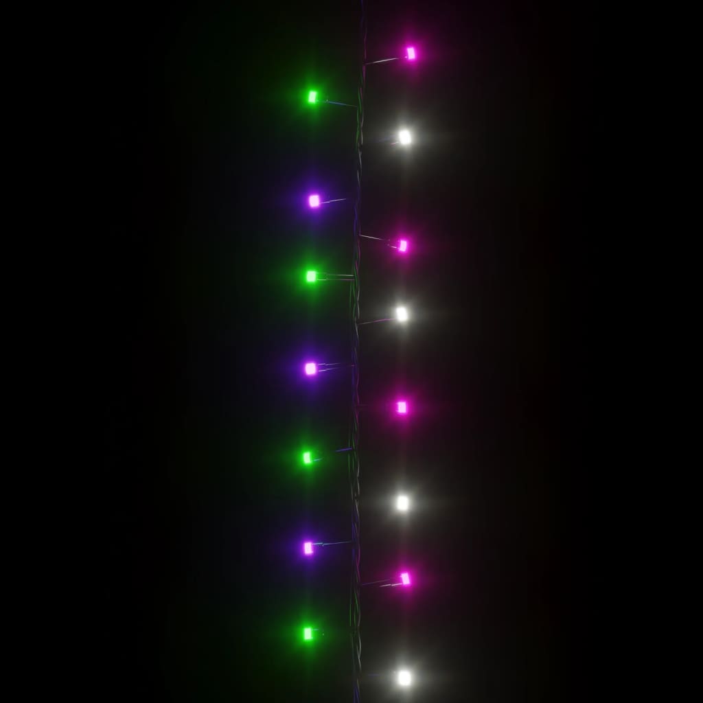 Instalație compactă cu 2000 LED-uri pastel multicolor 45 m PVC - WALTI