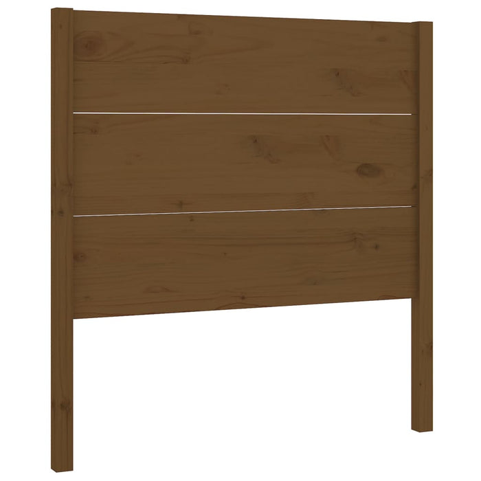 Tăblie de pat, maro miere, 81x4x100 cm, lemn masiv de pin WALTI