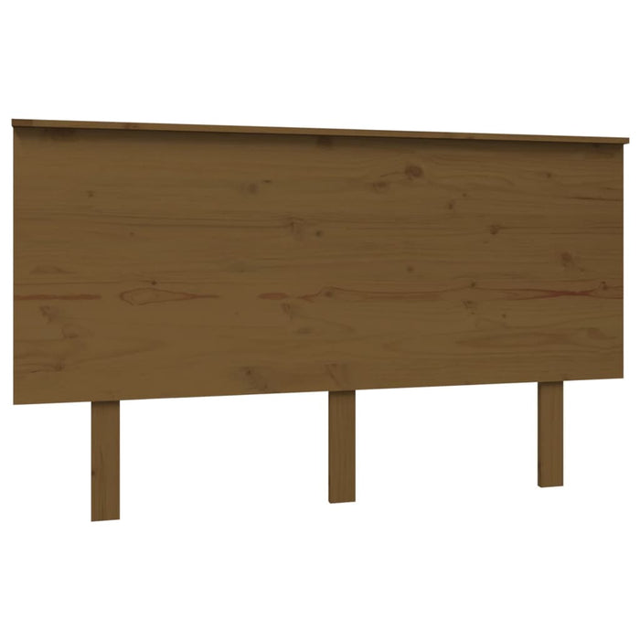 Tăblie de pat, maro miere, 139x6x82,5 cm, lemn masiv de pin - WALTI WALTI