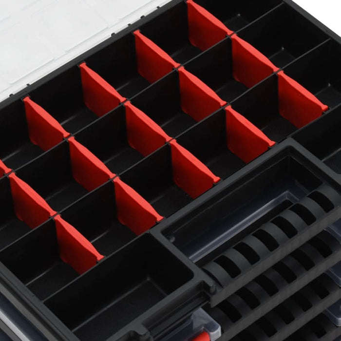 Cutii de organizare, 5 buc., 34,5x25x5 cm, polipropilenă - WALTI WALTI