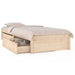 Cadru de pat cu sertare Small Single, 75x190 cm - WALTI WALTI
