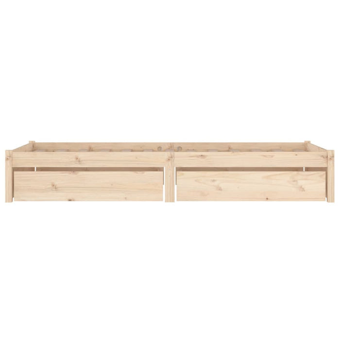 Cadru de pat cu sertare Small Single, 75x190 cm - WALTI WALTI
