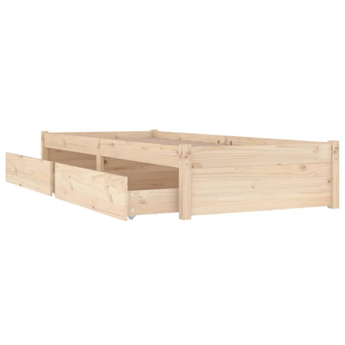 Cadru de pat cu sertare Small Single, 75x190 cm - WALTI WALTI