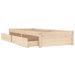 Cadru de pat cu sertare Small Single, 75x190 cm - WALTI WALTI