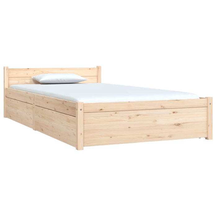 Cadru de pat cu sertare Single, 90x190 cm - WALTI WALTI