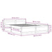 Cadru de pat cu sertare Double, 135x190 cm - WALTI WALTI