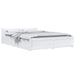 Cadru de pat cu sertare Double, alb, 135x190 cm - WALTI WALTI