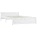 Cadru de pat cu sertare Double, alb, 135x190 cm - WALTI WALTI