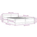 Cadru pat cu sertare, alb, 140x190 cm - WALTI WALTI