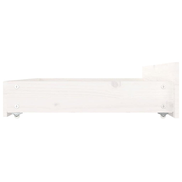Cadru de pat cu sertare, alb, 120x200 cm - WALTI WALTI