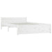 Cadru de pat cu sertare King Size, alb, 150x200 cm - WALTI WALTI